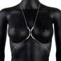 Diamond Tassel Body Chain – Elegant Chest Jewelry Accessory