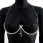 Diamond Tassel Body Chain – Elegant Chest Jewelry Accessory