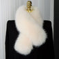 Luxury Faux Fur Winter Scarf – Elegant All-Match Neck Warmer