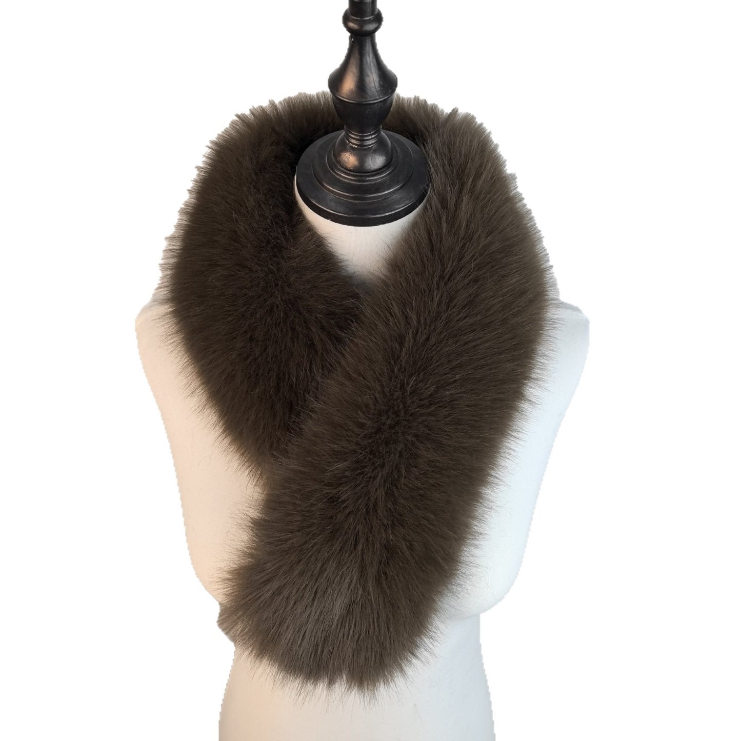 Luxury Faux Fur Winter Scarf – Elegant All-Match Neck Warmer