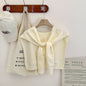 Preppy Shawl – All-Match Solid Colour Knitted Scarf