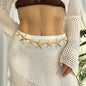 Shell Scallop Waist Chain – Elegant Beach Body Jewelry