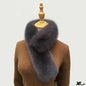 Luxury Faux Fur Winter Scarf – Elegant All-Match Neck Warmer