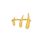 Electroplated Titanium Steel Double Finger Ring – Modern Statement Jewelry