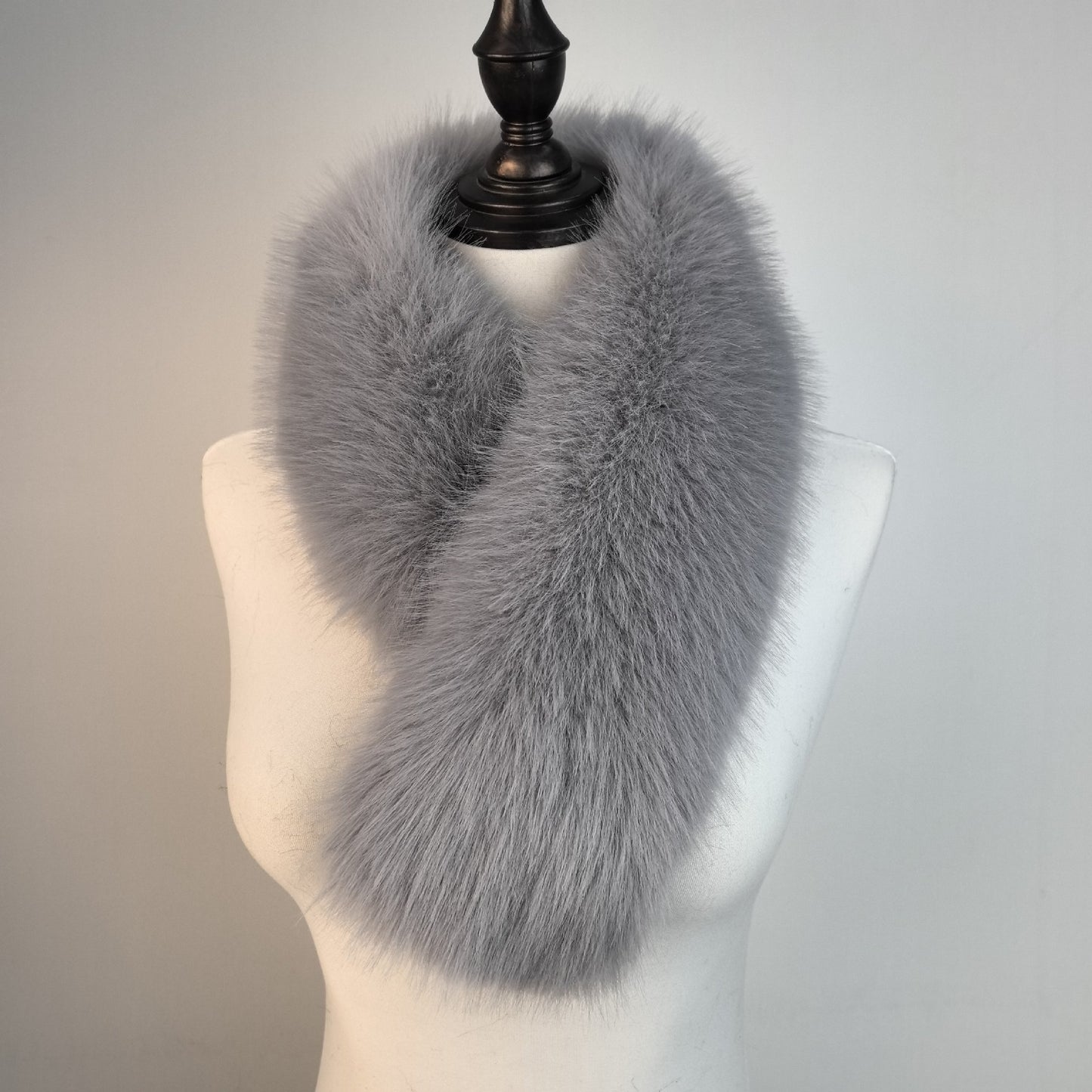 Luxury Faux Fur Winter Scarf – Elegant All-Match Neck Warmer