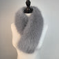 Luxury Faux Fur Winter Scarf – Elegant All-Match Neck Warmer